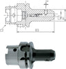 Whistle-Notch-Spannfutter DIN 69893 A System Whistle-Notch kurz, gewuchtet G2,5 bei 25.000 1/min