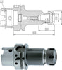 Collet chuck ER DIN 69893 A type ER/ESX Mini long