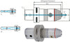 Universal-Spannfutter WTE, ISO 26623-1, Kurzbohrfutter, Präzision