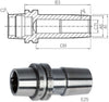 Schrumpffutter HAIMER, DIN 69893 Mini ZG80