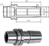 Schrumpffutter DIN 69893 Mini ultrakurz