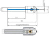 Universal-Spannfutter WTE, DIN 1835, Micro-Spannfutter mit Zylinderschaft, G2,5 bei 25.000 1/min