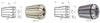 Spannzange ER-B FAHRION, Präzisions-Spannzange Protect 470E GERC32-B, Spannbereich 2,0 - 20,0 mm