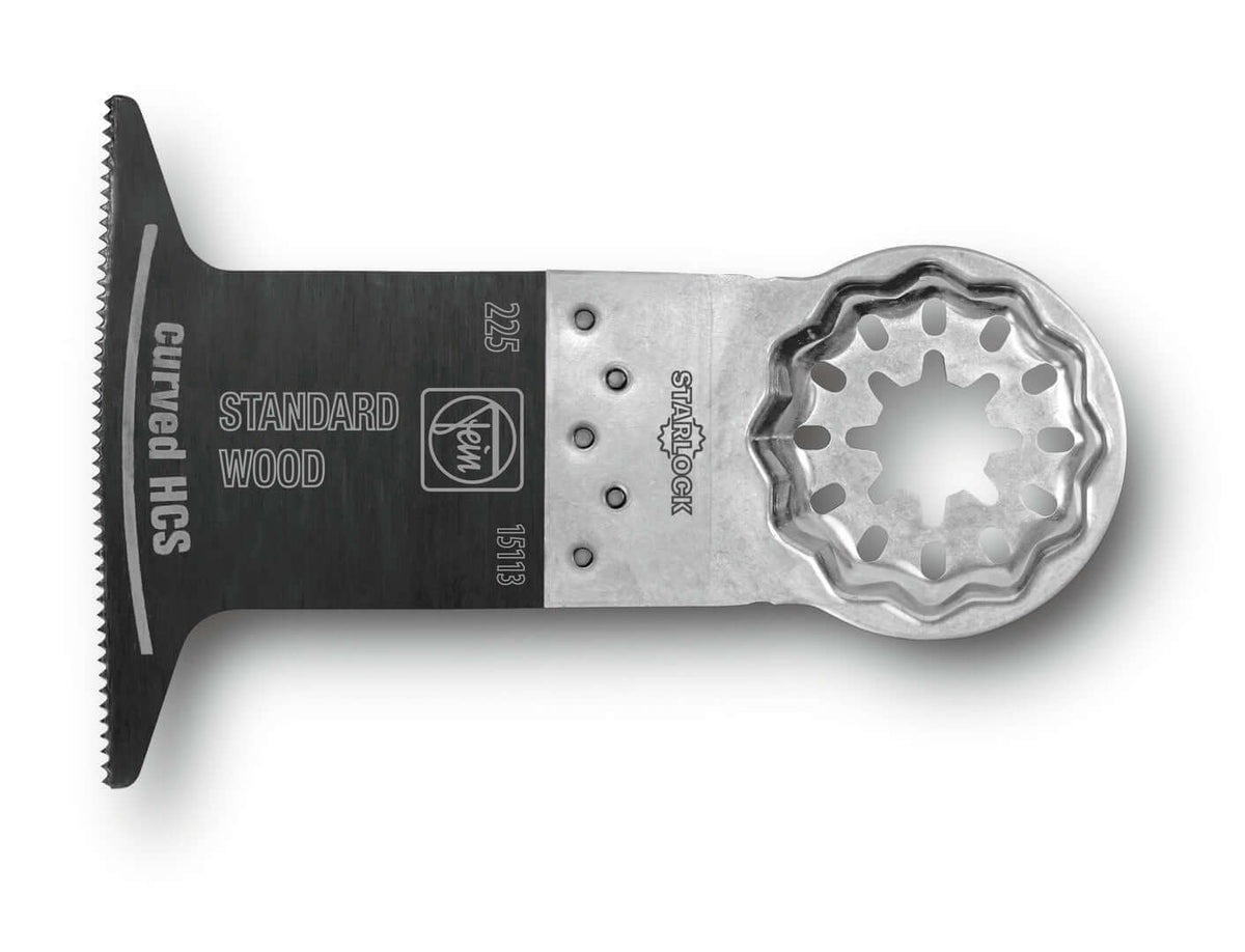 E-Cut Standard-Sägeblatt curved, Länge 50 mm, Breite 65 mm, VE 3 St, Aufnahme Starlock FEIN,