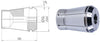 Spannzange ER-Power Collet HAIMER, Spannzange ER16