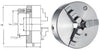 Dreibacken-Planspiralfutter PRETEC, Stahlkörper DIN 55027
