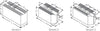 Lathe chuck jaw set, steel, type SWBL 200