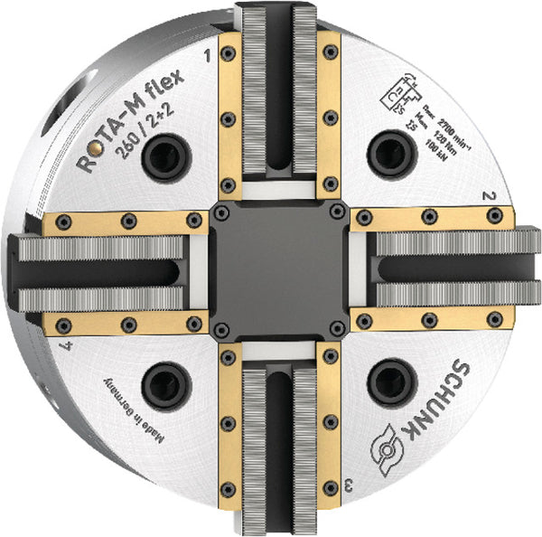 Handspannfutter SCHUNK, ISO 702-4