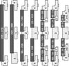 Spannbacke für Turmspannsystem HILMA, Stufenmittelbacke, 90 mm