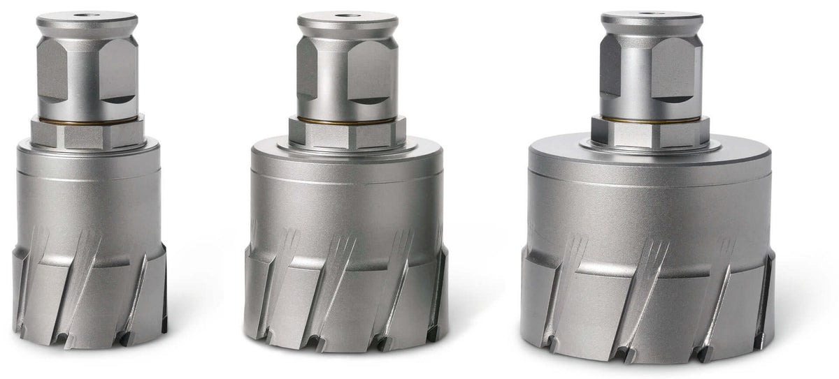 HM Ultra 50 Kernbohrer mit QuickIN MAX-/ Weldon 32-Aufnahme, Bohr-Ø 64 mm, Schnitttiefe 50 mm FEIN,