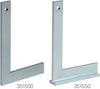 Metalworker's angle flat angle galvanized 750X375