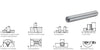 Präzisions-Prüfstift NEUTRAL, mit Genauigkeit 0,001 mm