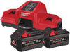 Akku-Set MILWAUKEE, 18 V REDLITHIUM&trade; FORGE&trade; 2× 6,0 Ah