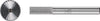 HM-Kleinfrässtift PFERD, Zylinder-S, MICRO