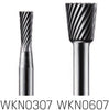 HM-Kleinfrässtift PRETEC, Winkelform Standardverzahnung Z=3