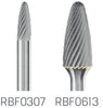 HM-Kleinfrässtift PFERD, Rundbogenform Z=4