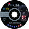 Trennscheibe PRETEC, Stahl/Inox