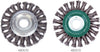Rundbürste LESSMANN, Stahldrahtbesatz
