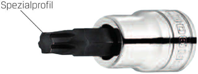 Schraubendreher-Einsatz FACOM, OGV® Grip, Außensechskant