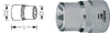 Socket wrench insert HAZET, TORX ®