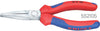 Flachzange KNIPEX, verchromt, mit Mehrkomponenten-Hülle