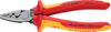 VDE-Crimpzange KNIPEX, verchromt, mit Mehrkomponenten-Hülle