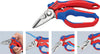 Elektrikerschere KNIPEX, abgewinkelt