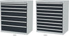 Schubladenschrank PRETEC, 7 bzw. 9 Schubladen