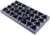NC-Werkzeughaltersystem PREMUS, NC-Tablar, mit 32 Einsätzen, B × T × H = 949 × 510 × 75 mm