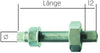 Nivellierschraube ISOLOC, Feingewinde