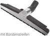 Zubehör für Späne-Flüssigkeitssauger PREMUS, Alu-Bodendüse mit Rollen und mit Bürststreifen, &Oslash; 50 mm