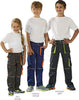 Kinder-Arbeitskleidung PLANAM, Kinder-Bundhose, oliv/orange