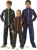 Kinder-Arbeitskleidung PLANAM, Kinder-Softshell-Jacke, anthrazit/gelb