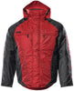 Arbeitskleidung UNIQUE MASCOT, Pilotenjacke FRANKFURT, zweifarbig, rot/schwarz