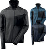 Arbeitskleidung ADVANCED MASCOT, Fleecepullover, schwarzblau/schwarz