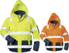 Warnschutzkleidung SAFESTYLE, Warnpilotenjacke, orange/marine