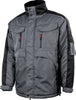 Parka ALBATROS, CELSIUS, grau/schwarz