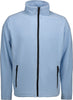 Microfleece-Herrenjacke ID, Microfleece-Herrenjacke, hellblau