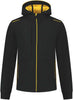 Softshelljacke TRICORP, Accent, mit Kapuze, schwarz/gelb