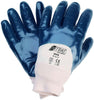 Nitril-Handschuh NITRAS, blau mit Strickbund