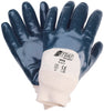 Nitril-Handschuh blau mit Strickbund 0012