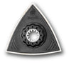 Filzpolierplatte, Kantenlänge 80 mm, Aufnahme Starlock FEIN,