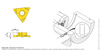 simturn E3 Wendeschneidplatte TE3.0415.00GRX800, SIMTEK AFAK