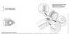 simturn F10 Schneidplatte F10.1109.45MGF25, SIMTEK ASAY