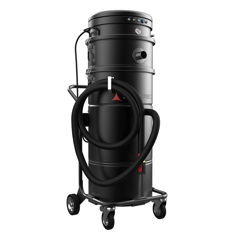 Späne-Flüssigkeitssauger DEPURECO M130 OIL P, 130 l, Pumpenentleerung, mit Zubehör-Set PRO Ø 50 mm