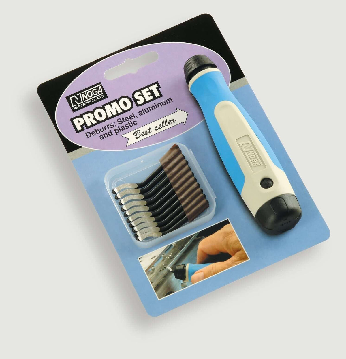 Noga Entgratklinge NG8150 S10 PROMO-SET