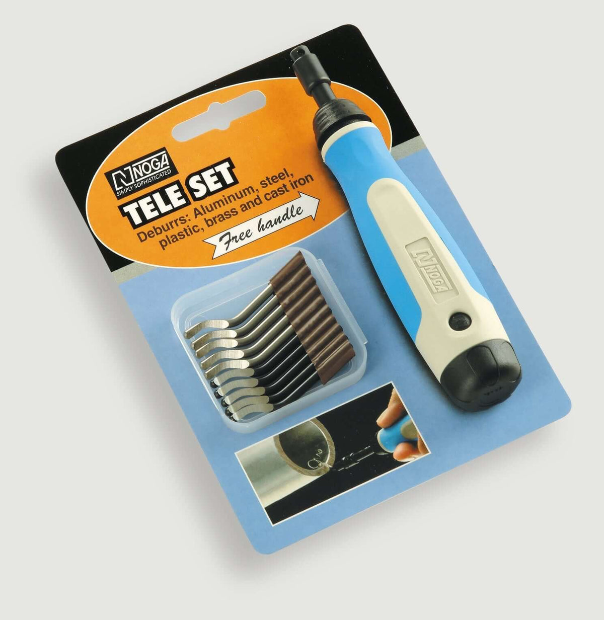 Noga Entgratklinge NG8350 S TELE-SET