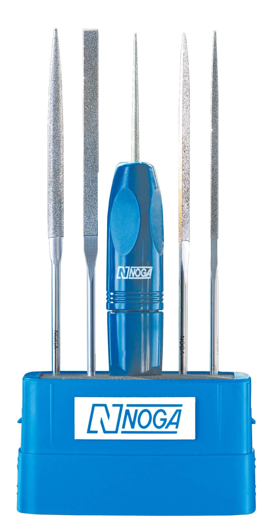 Noga Entgratset YT3300 Noga Diamantfeilen-Set in Spezialverpackung