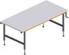 Packtisch PRECITOOL,  2000x920mm m.Kurbel, hvst. 710-960mm