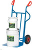 Stahlrohrkarre FETRA,  B1216L 350kg,Schaufel 300x480,Lufetra